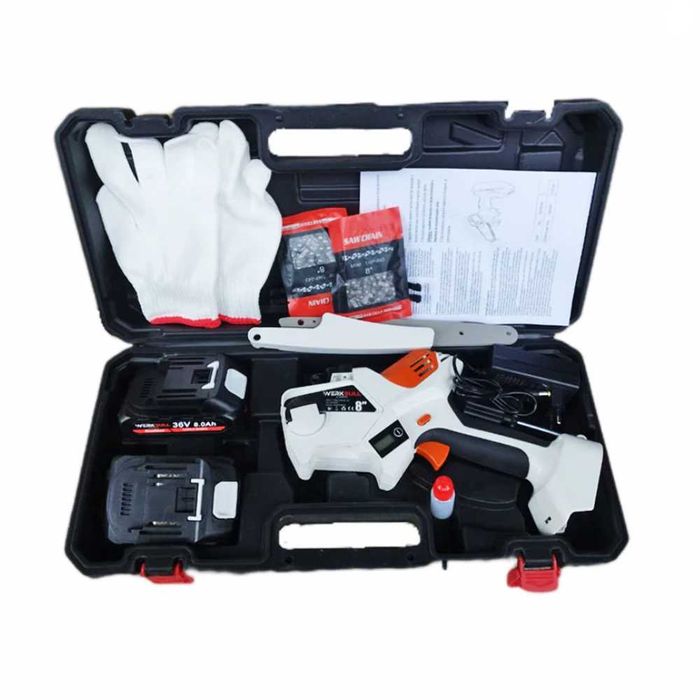 Акумулаторен Безчетков трион/резачка с омаславане WerkBull