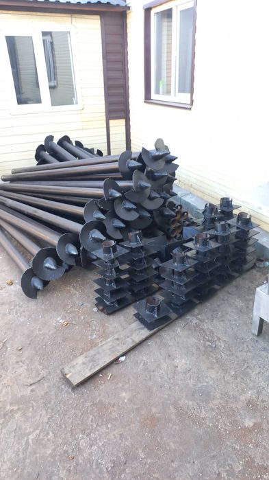 Винтовые сваи фундамент