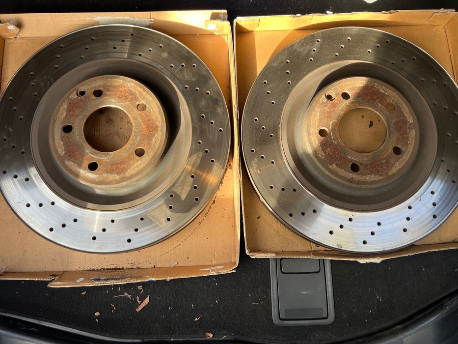 Предни дискове Мерцедес 345мм