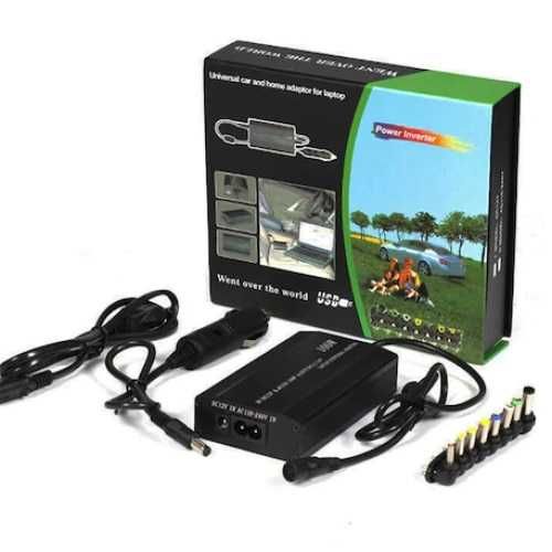 Универсално зарядно за лаптопи 120W, 12V, 24V за кола и за ел. мрежа