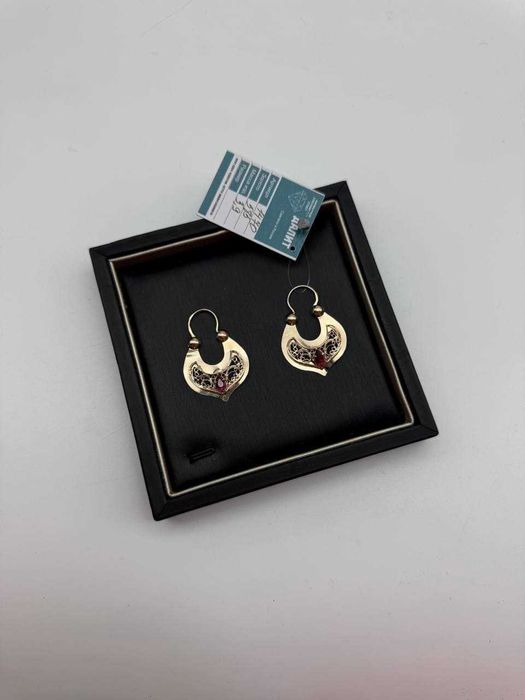 Золотые серьги артикул 1470-4/73500