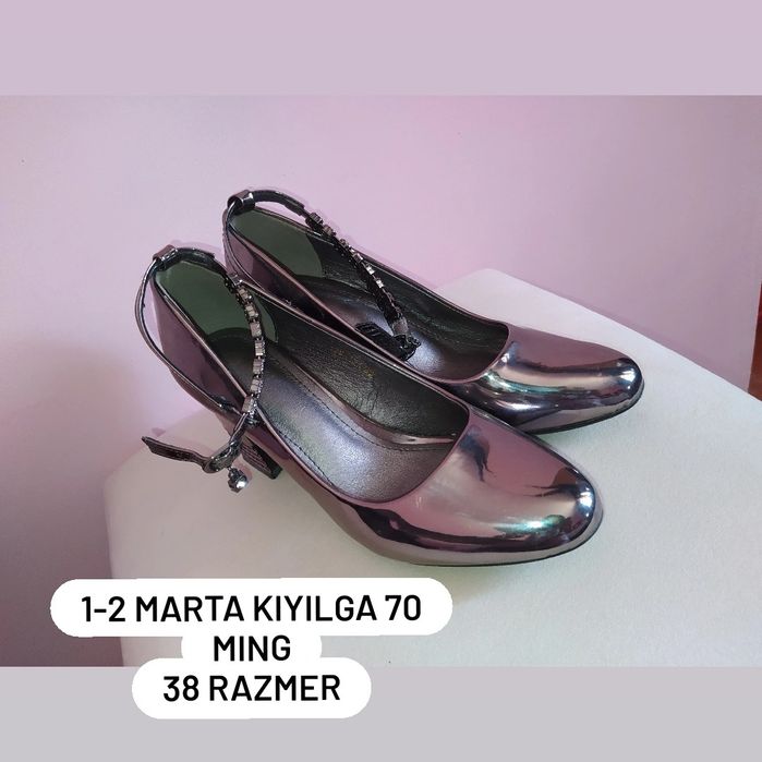 80.000 obuflar yap yangi kiyilmagan 37-38 o'lchamlarda