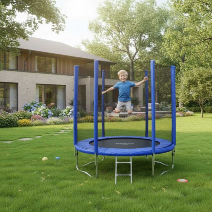 Батут с външна мрежа Jump 6ft (183 см)