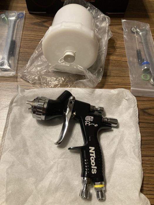GTi Dragon Pro Lite Green Spray Paint Gun 1.3