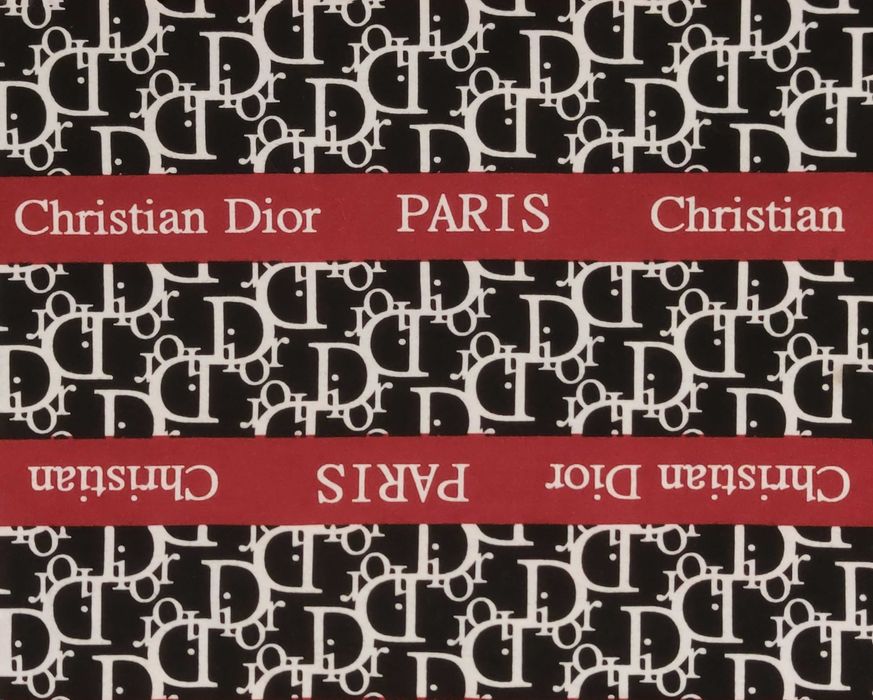 Tricou Christian Dior Letters Black&Red
