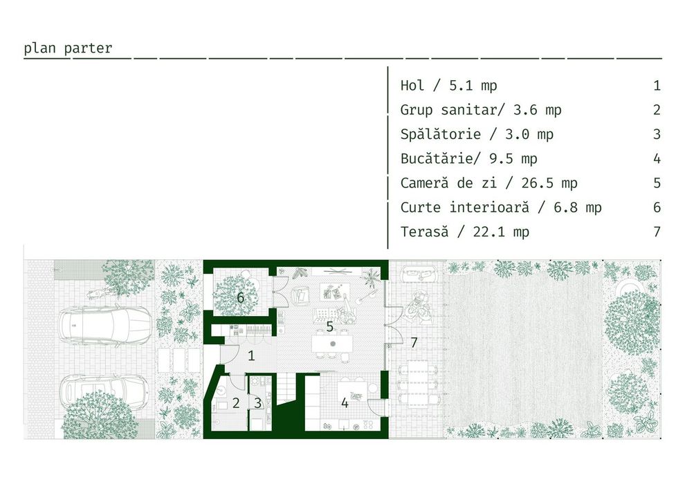 Casa PIET Cartier Colina Park ZM Oradea, C.Energetic A, 2 parcari