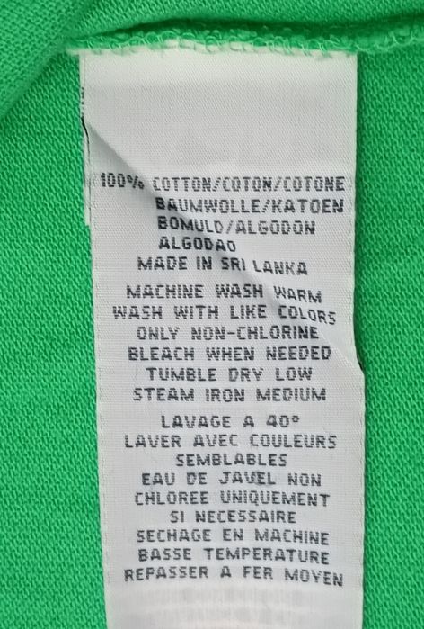 POLO Ralph Lauren оригинална тениска XL памучна зелена поло фланелка