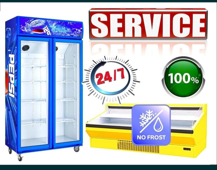 Ремонт холодильник,морозильник, Каспии RED