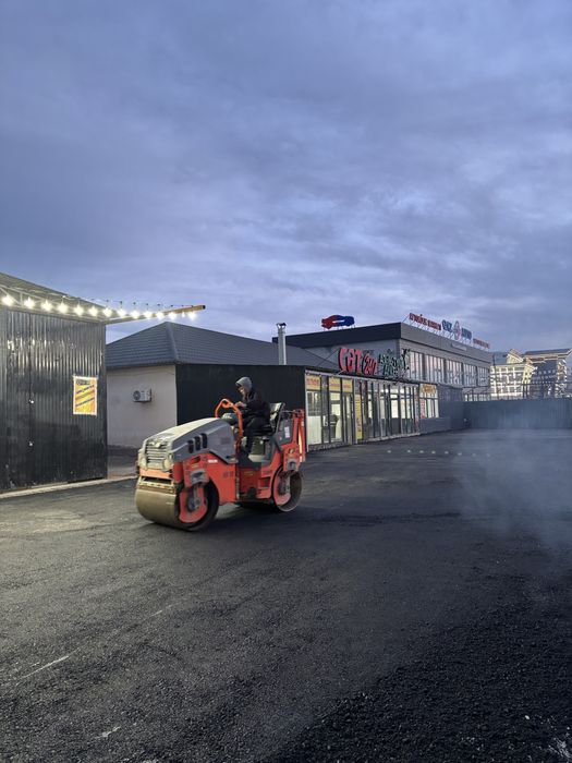 Асфальт укладка  асфальтирвание