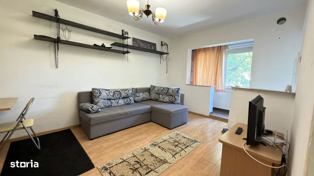 Apartament 1 camera, 25 mp utili, centrala proprie etaj 2 - zona Lunei — fotografia 1