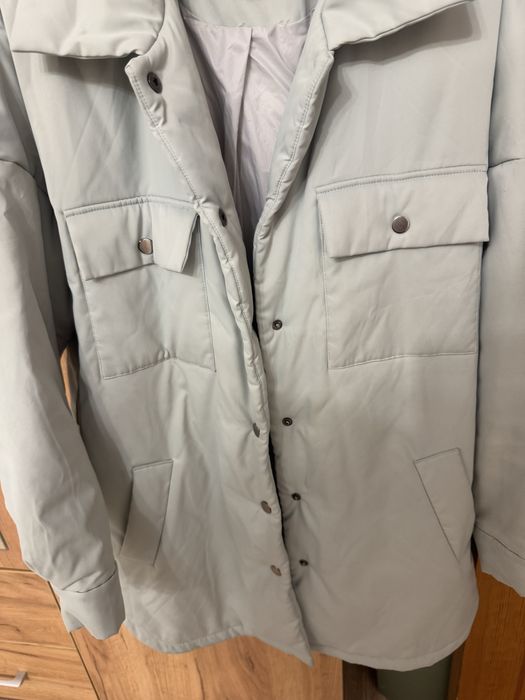 Куртка рубашка со цветом мяты