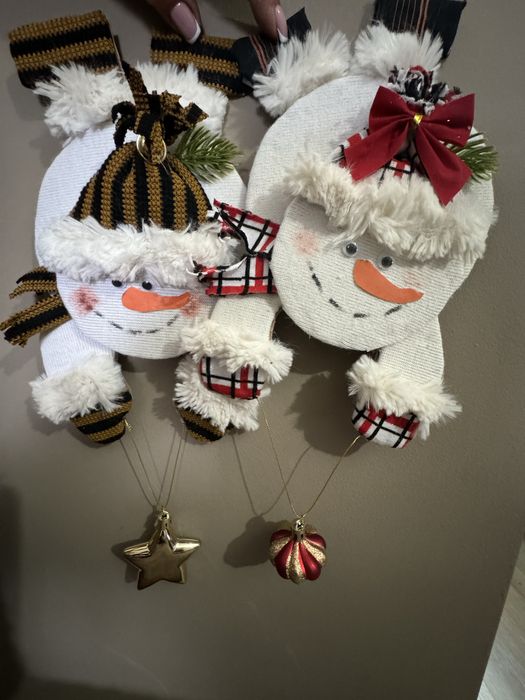 Ръчно изработена коледна украса