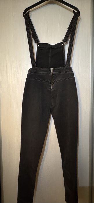 Salopeta blugi dama H&M Divided, marimea 40 (potrivita pentru S-M)