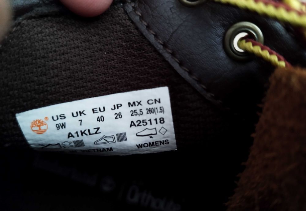 100% Оригинални унисекс боти от естествена кожа TIMBERLAND!