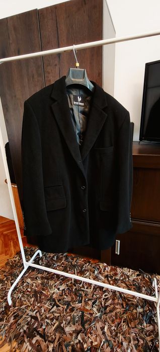 Мъжко палто Bruno Banani  от вълна и кашмир