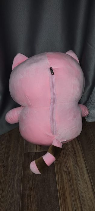 Игрушка для детей, розовый кот