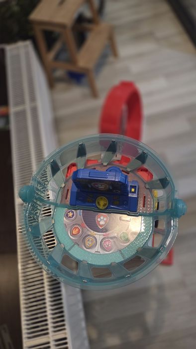 Set de joaca turn cu pista, Paw Patrol, Super Loop Tower HQ, 6069672