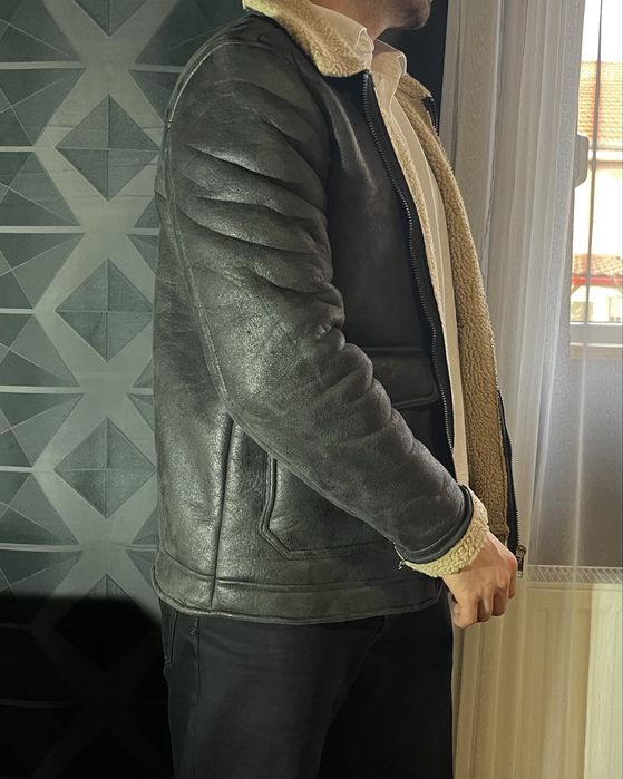 Geaca piele caldurasa