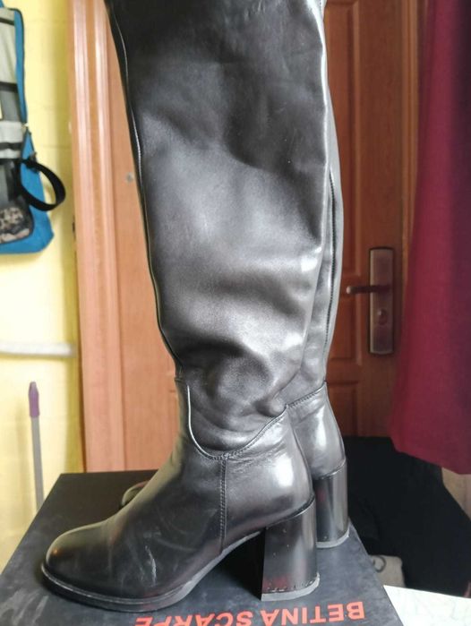 Cizme piele,stare excelenta