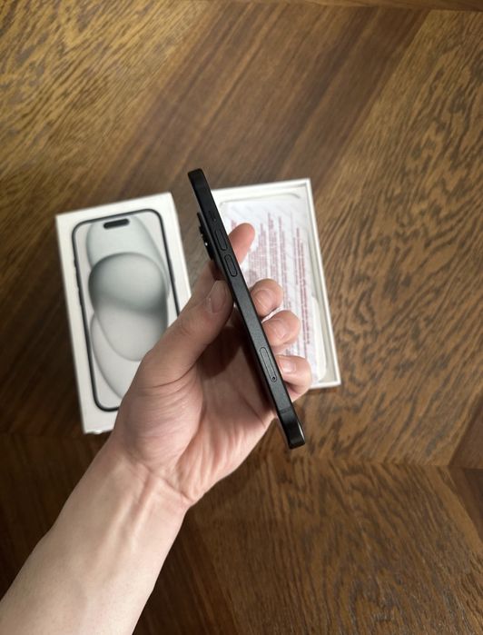 Iphone 15 black 17 ios идеал