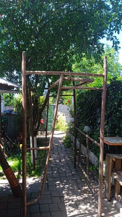 Schela metalica constructii/amenajari exterioare din 4 piese, 2 m inaltime, rezistenta, stabila