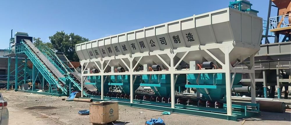 Бетонный завод 90 куб час hzs 90