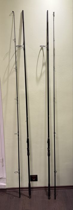 Lansete Baracuda Mustang 3.90m . 3.5 lbs 2 tronsoane state foarte bună