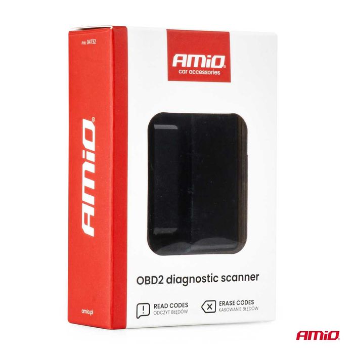 OBD2 Диагностичен Скенер AMiO BT Mini – Безжичен Автотестер