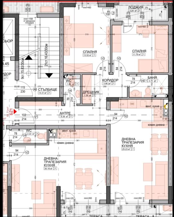 Продава се Тристаен апартамент в София, Младост 4 - 104 кв.м за 2202 €/кв.м - Снимка #1