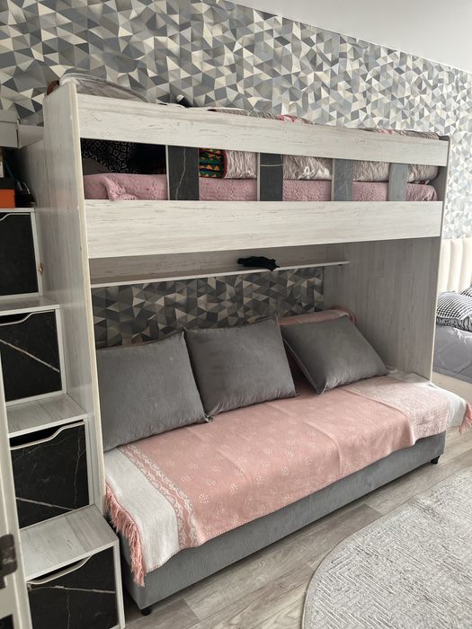 Кровать детская двухьярусная