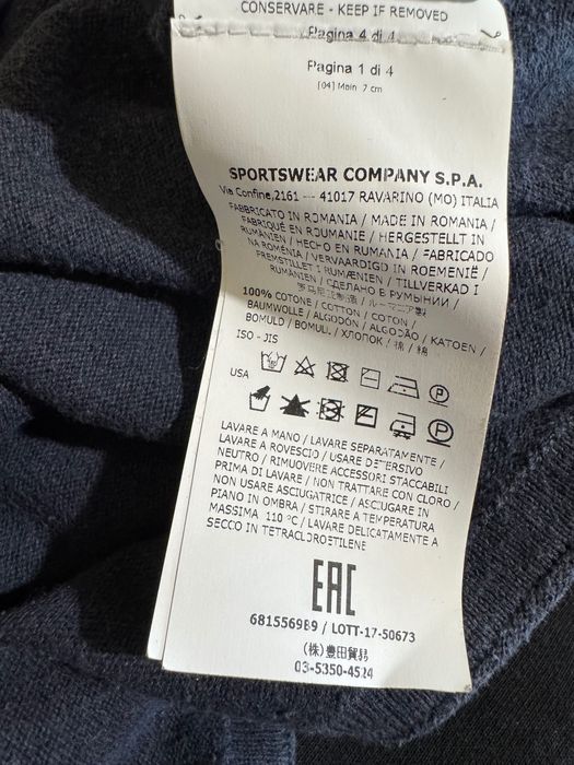 Stone Island Pull Lightweat Knit Sweater.