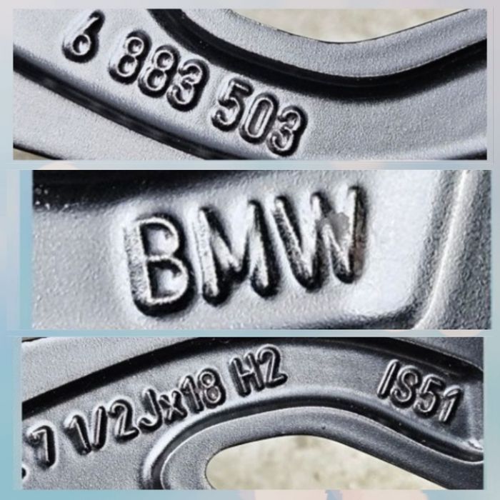 Jante BMW X1 F48 X2 F39 U10 U11 U06 pachet NOU NERULAT O km  225 50 18 DOT 2024 profil NOU 8 mm