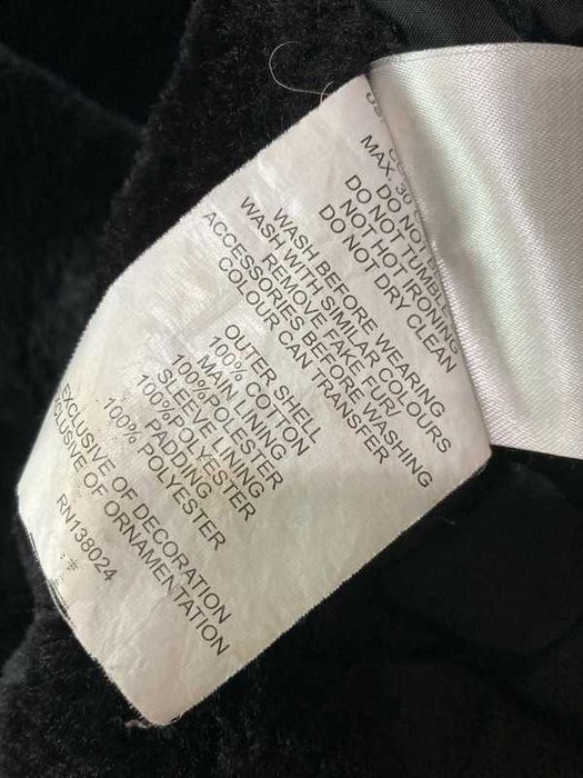 Geaca matlasata cu blanita, calduroasa , XL