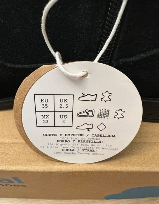 Ghete piele intoarsa Mayoral