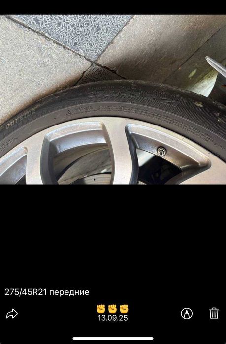 Автомобильные шины "Michelin" R21