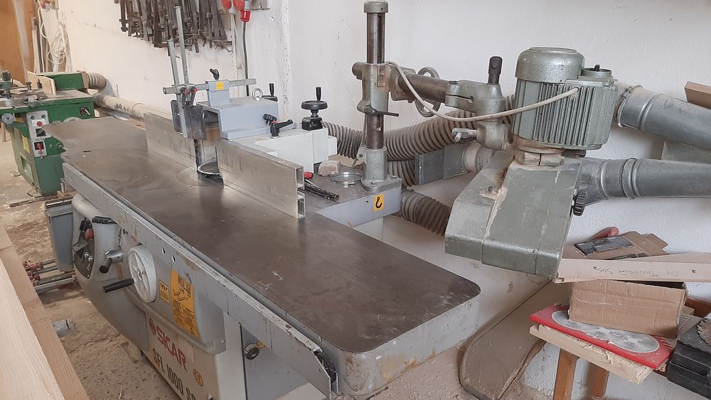 Freza Sicar SFL 1000 SS și freze termopan profil 68 eurofalt