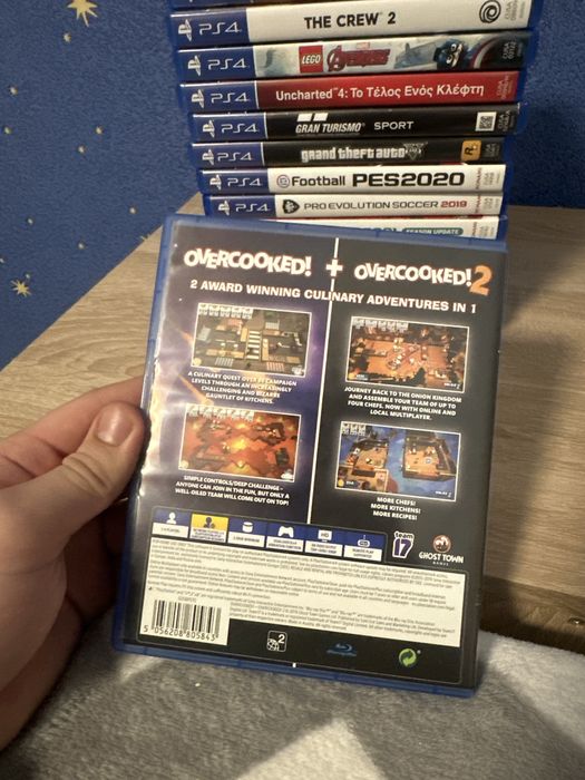 overcooked + overcooked 2 joc ps4