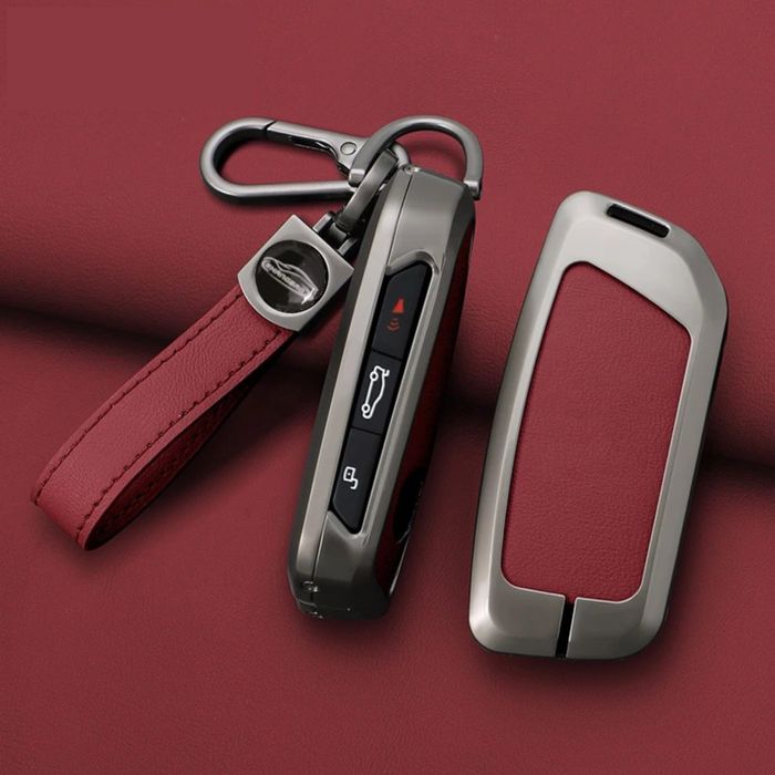 Предпазен кожен калъф с алуминиева рамка за клюп BMW I7 X7 Ix XM