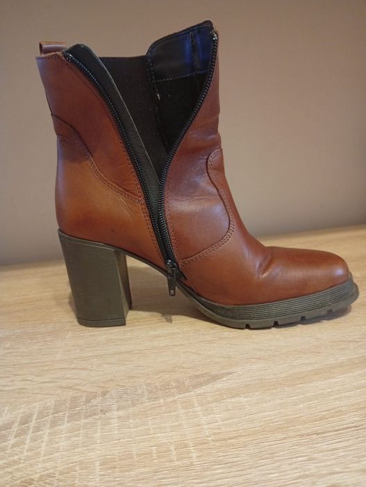 Botine piele naturala