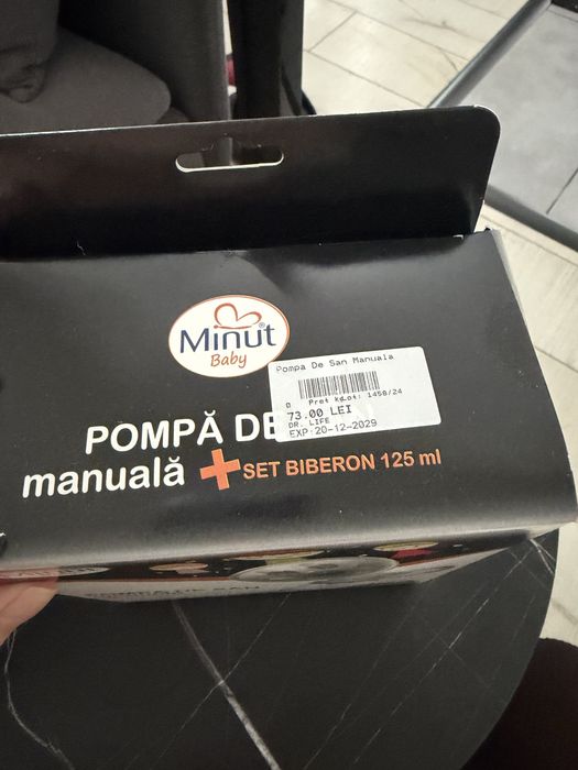 Pompa manuala de muls