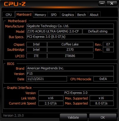 Placa de baza Gigabyte AORUS Z370 Ultra Gaming 2.0