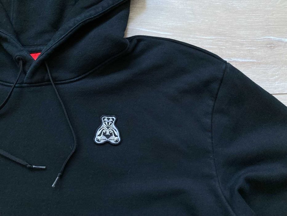 Hugo Boss Disho мъжки черен суитчър суичър размер М