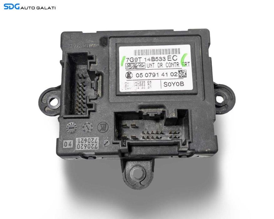 Unitate Modul Calculator Control Confort Portiera Stanga Fata Land Rover Freelander 2 2007 - 2015 Cod 7G9T14B533EC 0507914102 [LR3040]