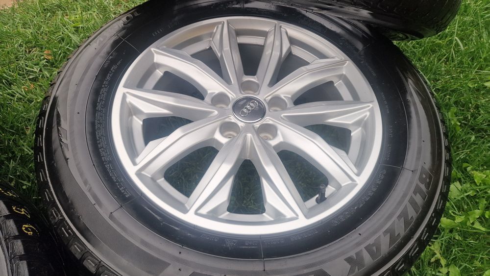 Jante originale Audi, anvelope MS Bridgestone fulg 235 65 17,275 60 20