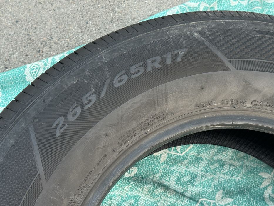 265|65 R17. Hankook, одна шина.