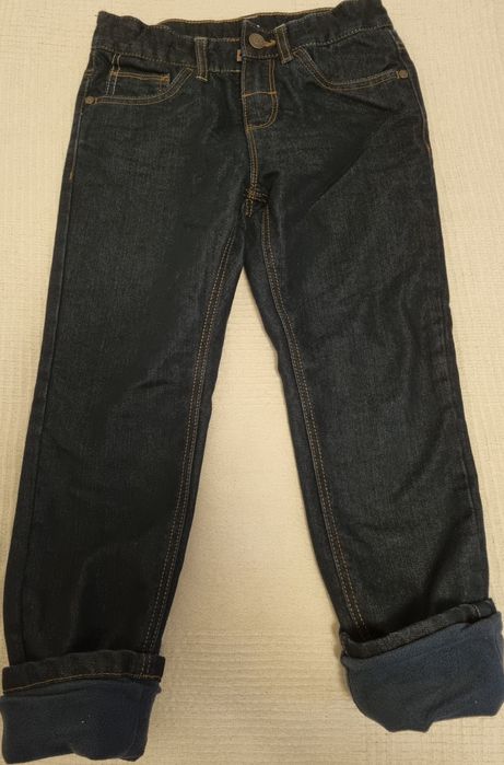 C&A Geacă + blugi termici mărime 122 - preț 100 lei