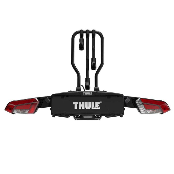 Suport biciclete Thule EasyFold 3 cu prindere pe carligul de remorcare