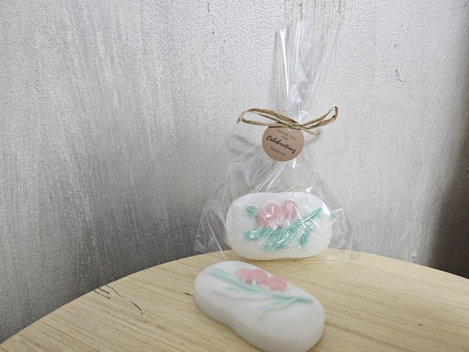 Sapun hand made  cu decoratiune