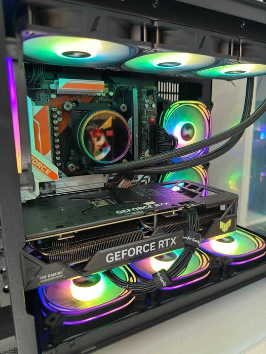 PC Gaming Ryzen 7 9800X3D/32GB DDR5/ SSD 1TB/RTX 4070Ti /Garantie/TVA!