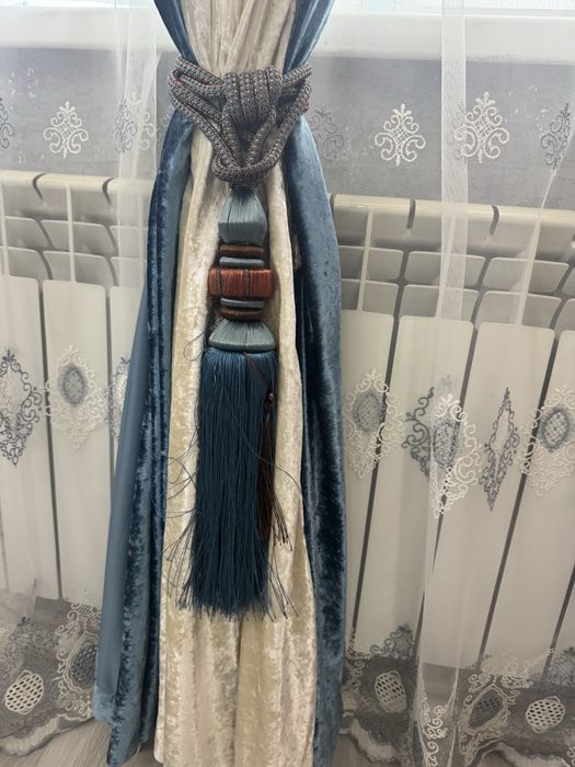 Шторы двойной кисти